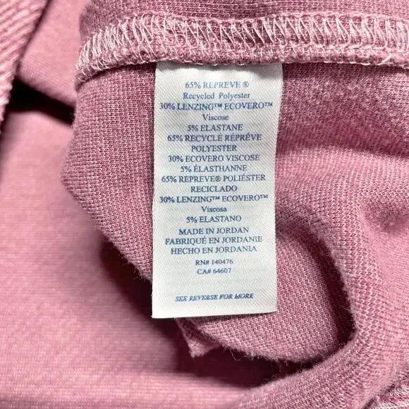 FAHERTY The Legend Sweater Shirt Shirt Button-Up LS in Dusty Rose Twill Size L - Picture 8 of 8